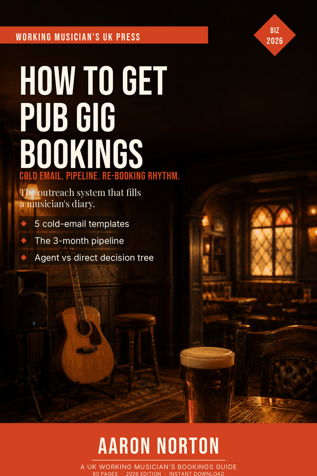 How to Get Pub Gig Bookings