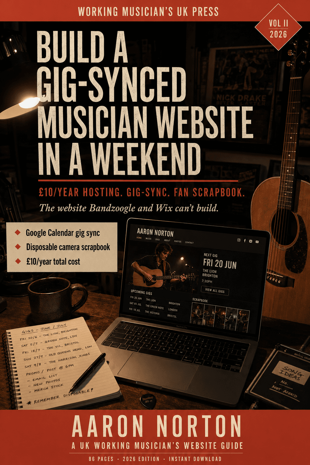 Build a Gig-Synced Musician Website in a Weekend